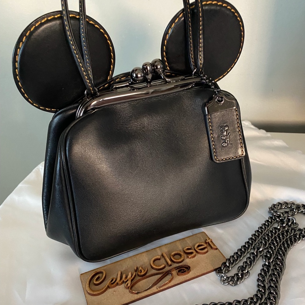 Coach Minnie Mouse ears Crosssbody Bag
